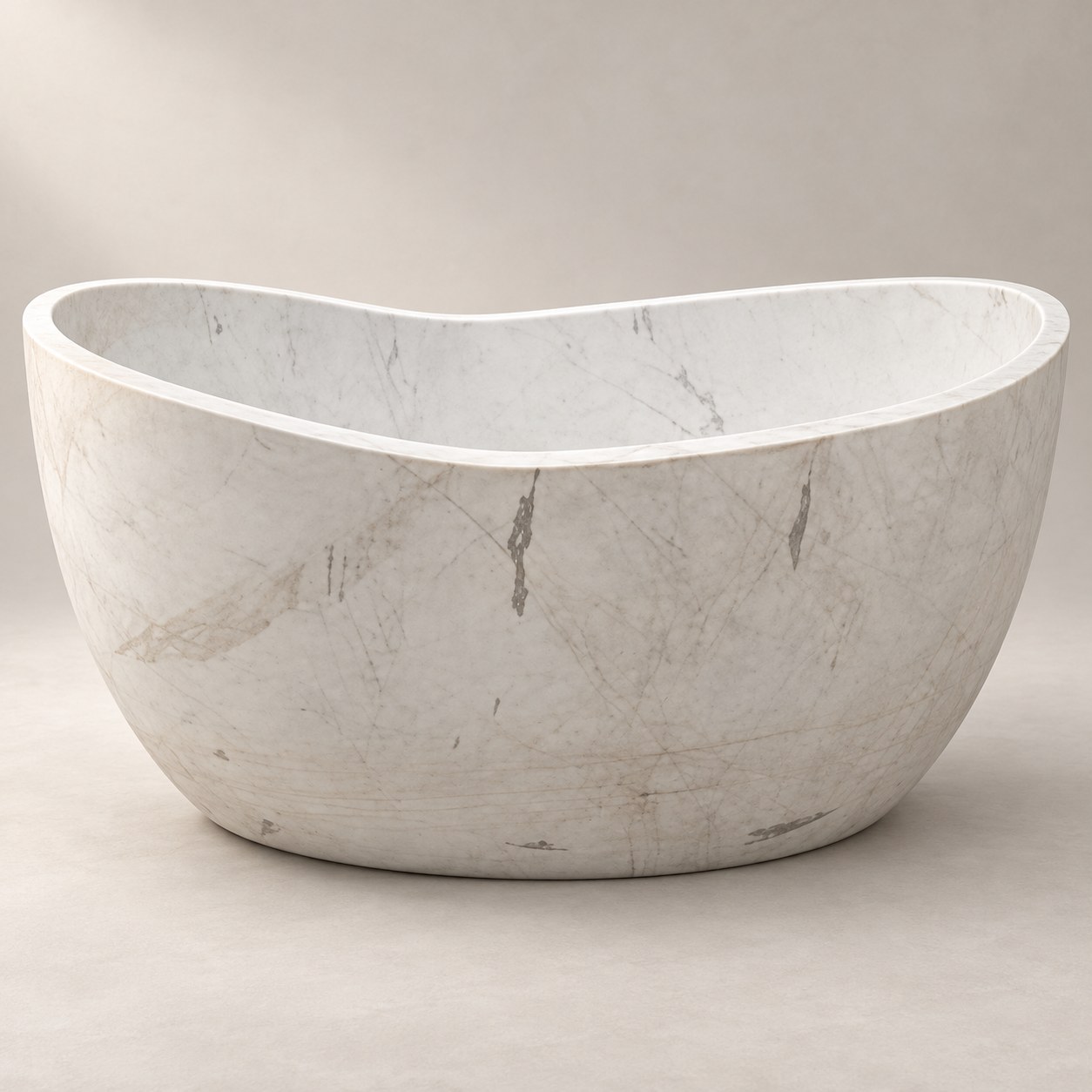 Golden Silk White Bathtub