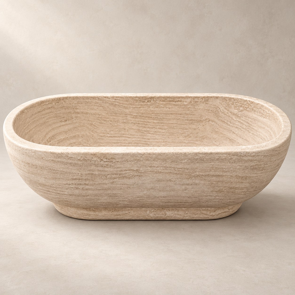 Travertine Bathtub