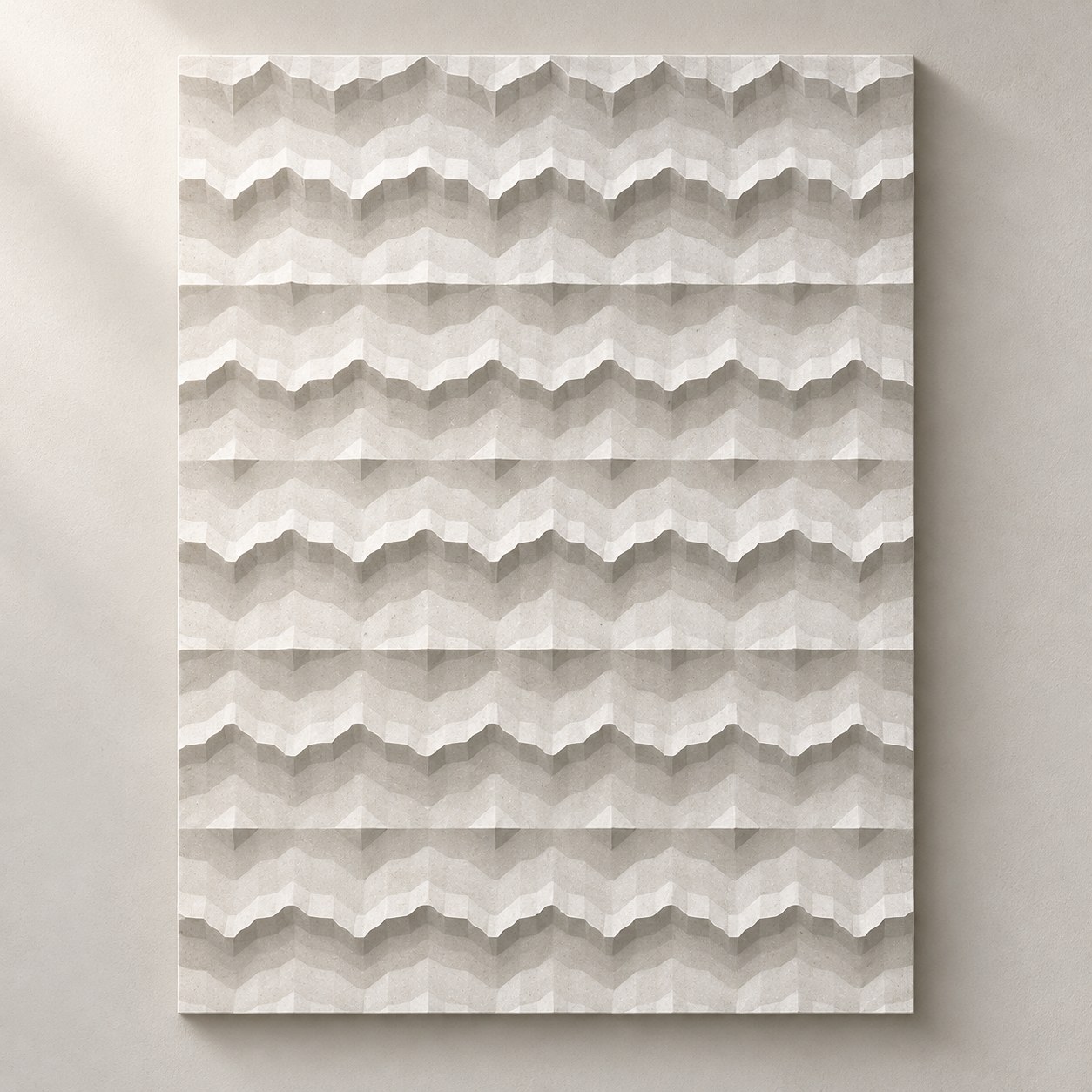 Universe White Relief Panel